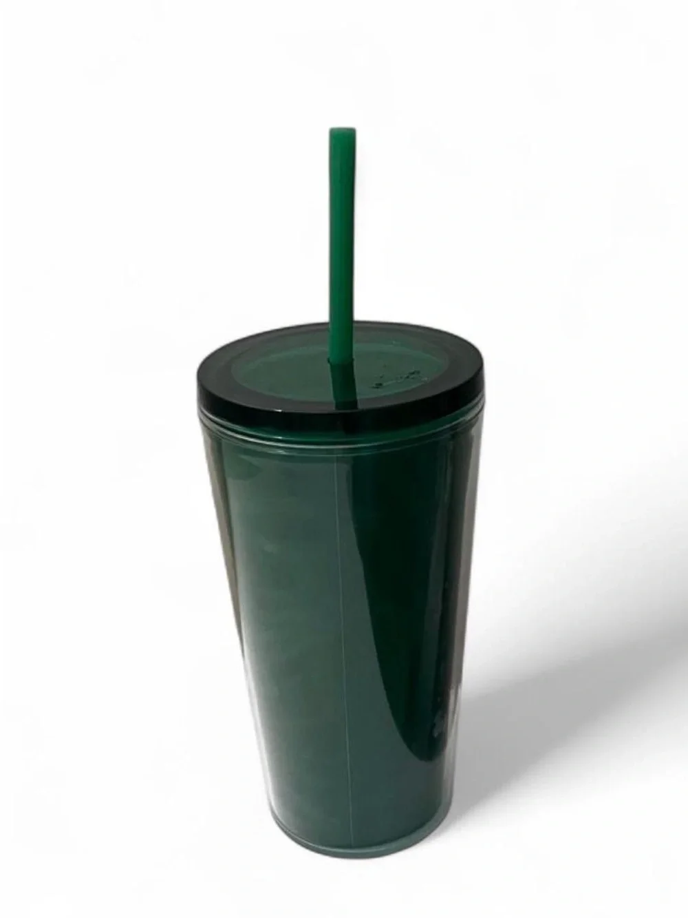 16 Oz Starbucks Reusable Hot Cold Tumbler Straw & Lid